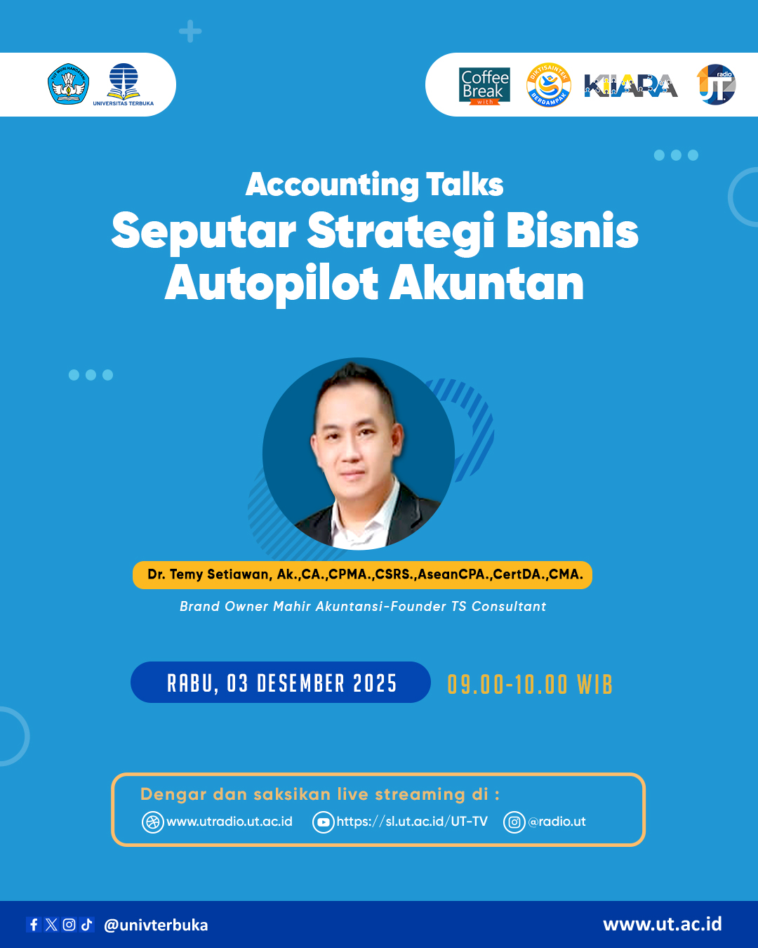 Accounting Talks: Seputar Strategi Bisnis Autopilot Akuntan