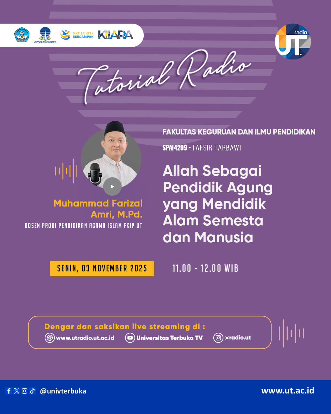 Allah sebagai Pendidik Alam Semesta dan Manusia