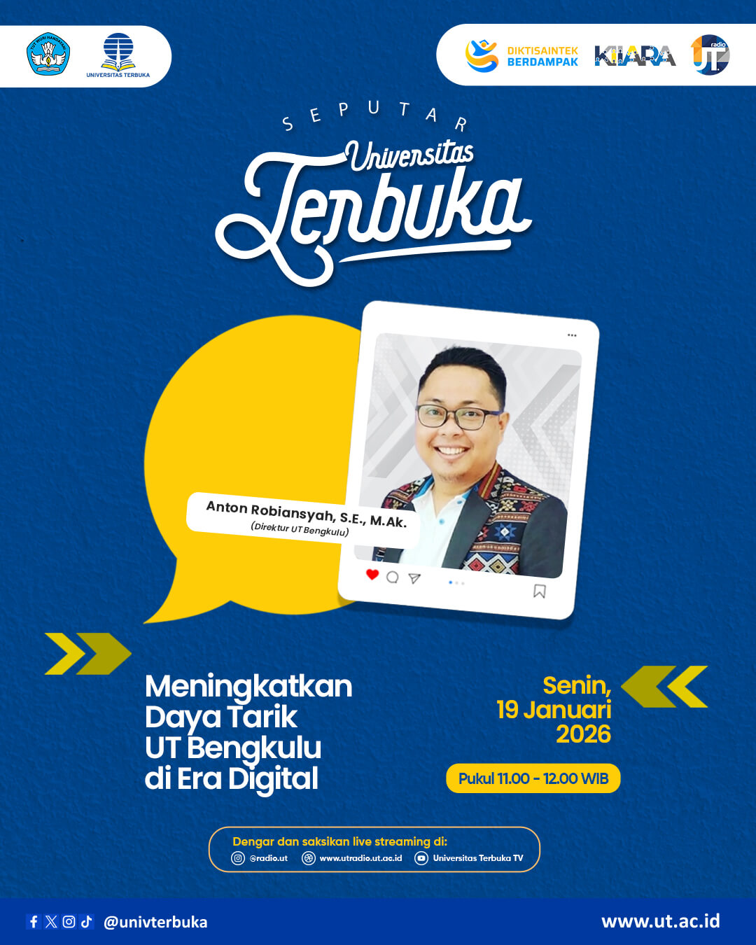 Meningkatkan Daya Tarik UT Bengkulu di Era Digital