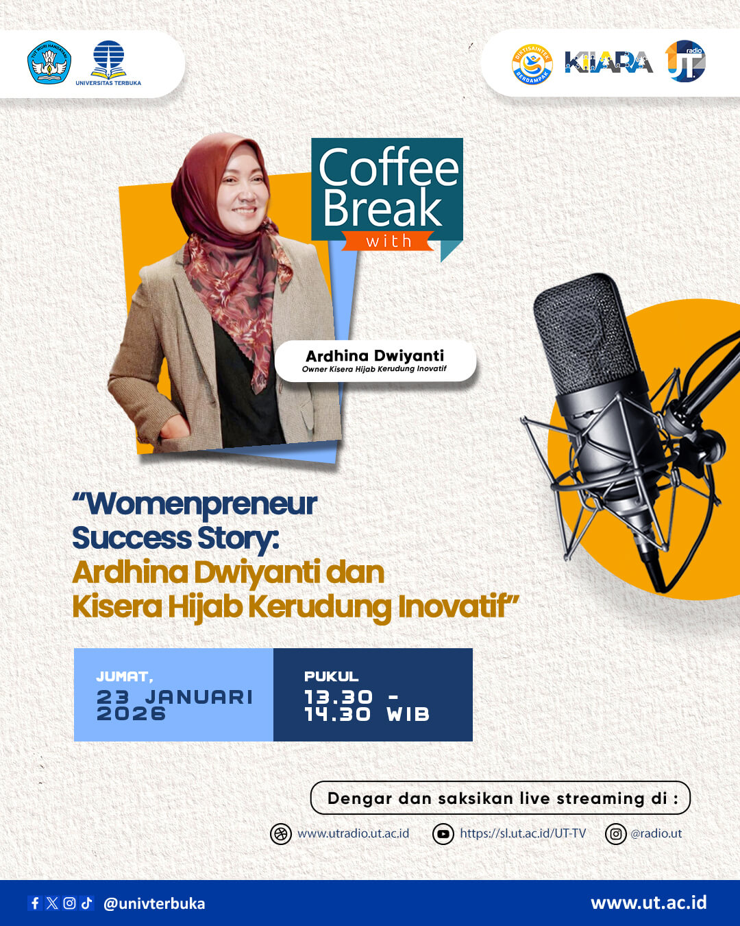 Womenpreneur Success Story: Ardhina Dwiyanti dan Kisera Hijab Kerudung Inovatif