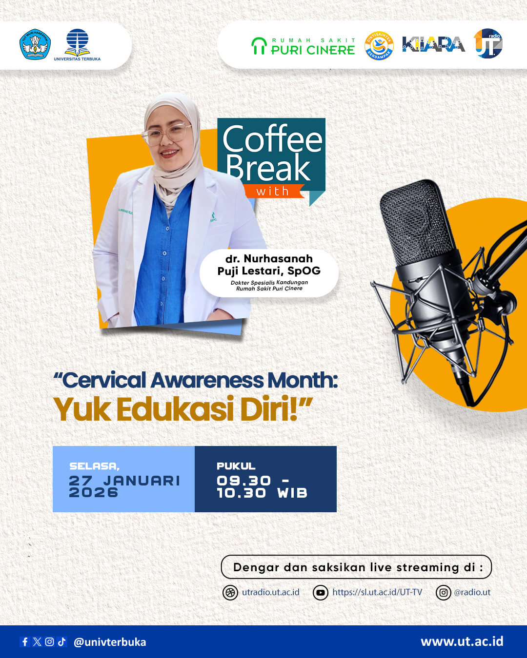 Cervical Awareness Month: Yuk Edukasi Diri!