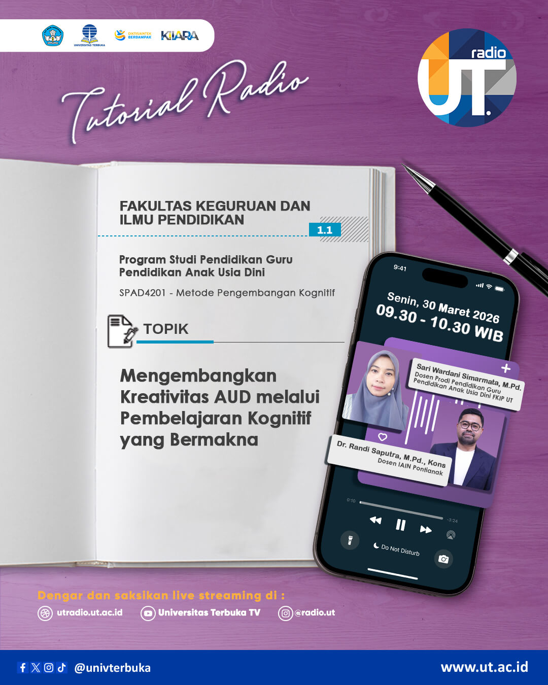 Mengembangkan kreativitas AUD melalui pembelajaran kognitif yang bermakna