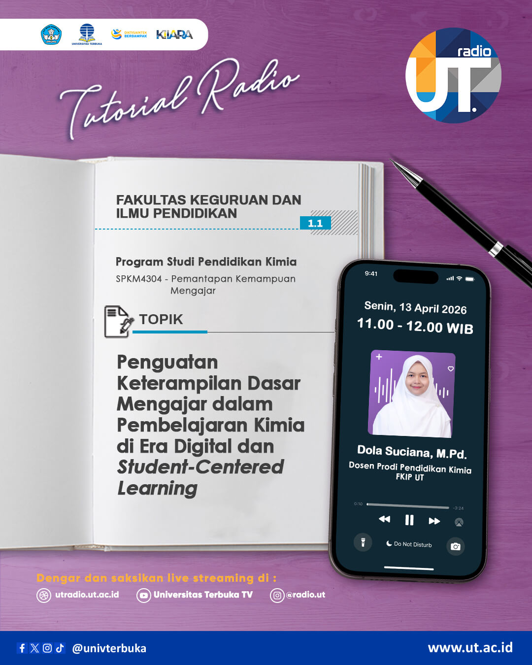  Penguatan Keterampilan Dasar Mengajar dalam Pembelajaran Kimia di Era Digital dan Student-Centered Learning