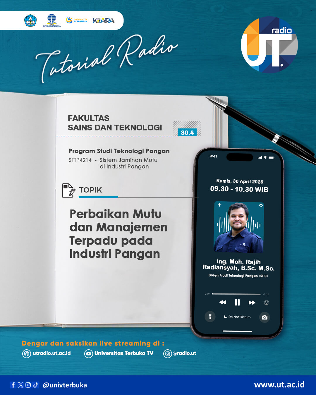 Perbaikan Mutu dan Manajemen Terpadu pada Industri Pangan