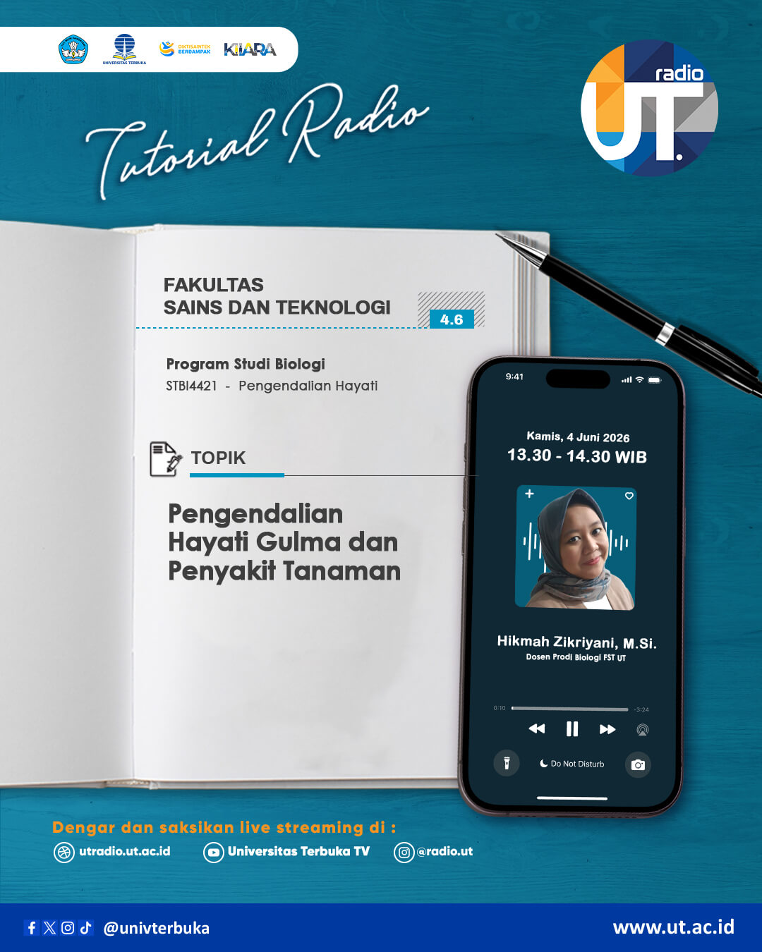 Pengendalian hayati gulma dan penyakit tanaman