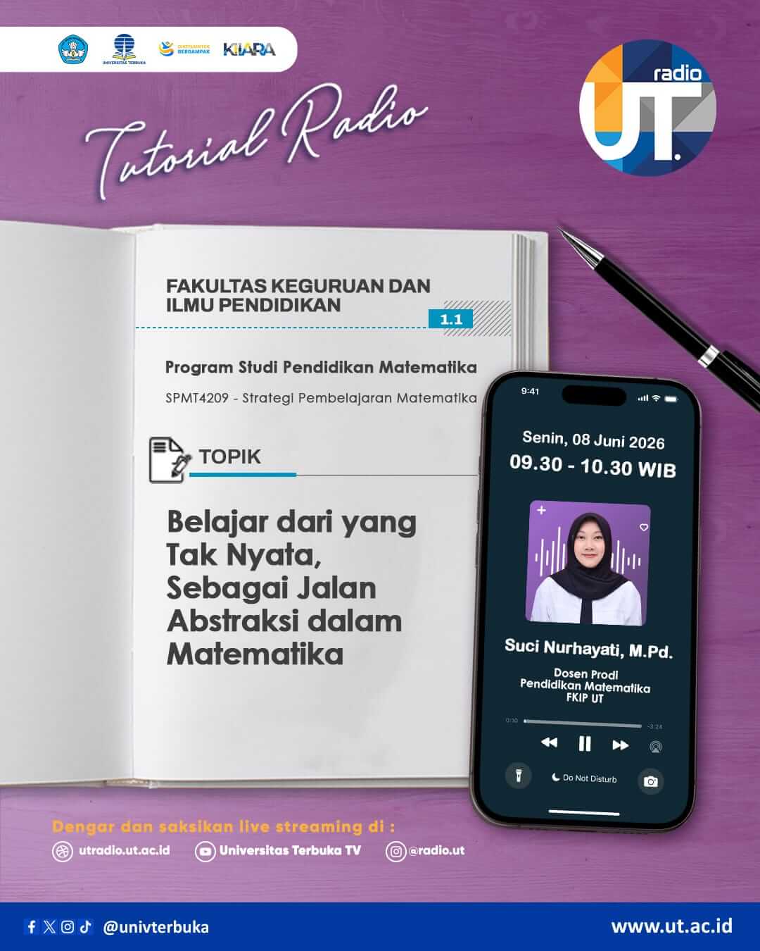 Belajar dari yang Tak Nyata, sebagai Jalan Abstraksi dalam Matematika