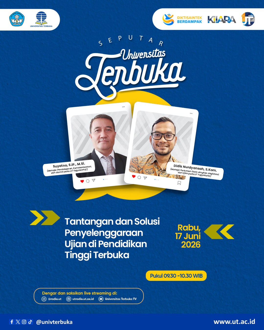 Tantangan dan Solusi Penyelenggaraan Ujian di Pendidikan Tinggi Terbuka