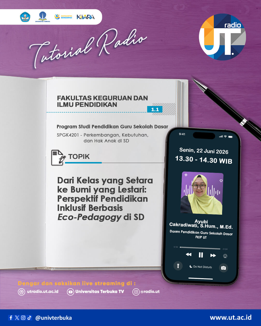 Dari Kelas yang Setara ke Bumi yang Lestari: Perspektif Pendidikan Inklusif Berbasis Eco-Pedagogy di SD