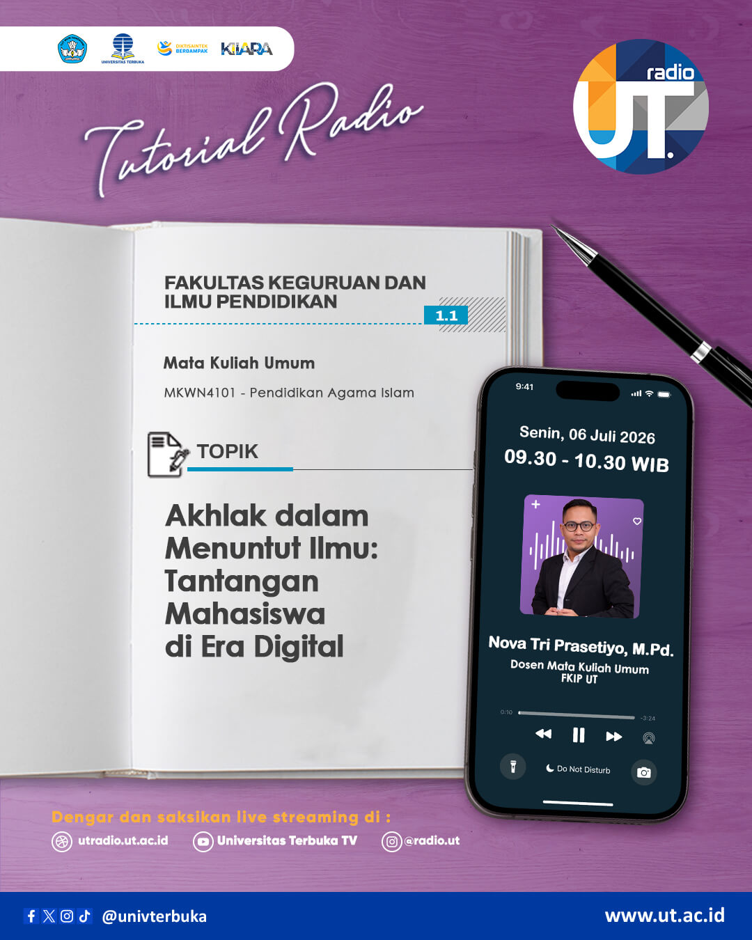 Akhlak dalam Menuntut Ilmu: Tantangan Mahasiswa di Era Digital