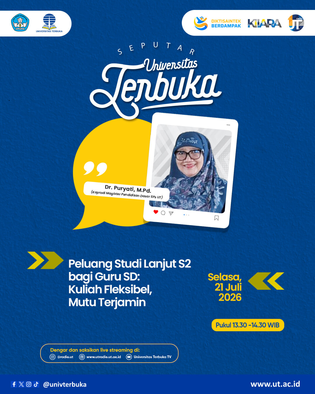 Peluang Studi Lanjut S2 bagi Guru SD: Kuliah Fleksibel, Mutu Terjamin