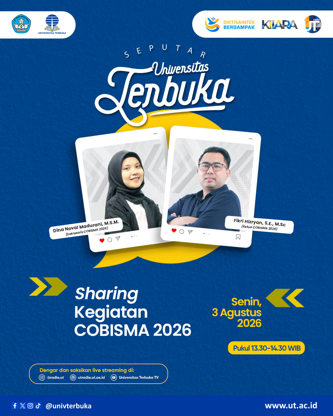 Sharing Kegiatan COBISMA 2026