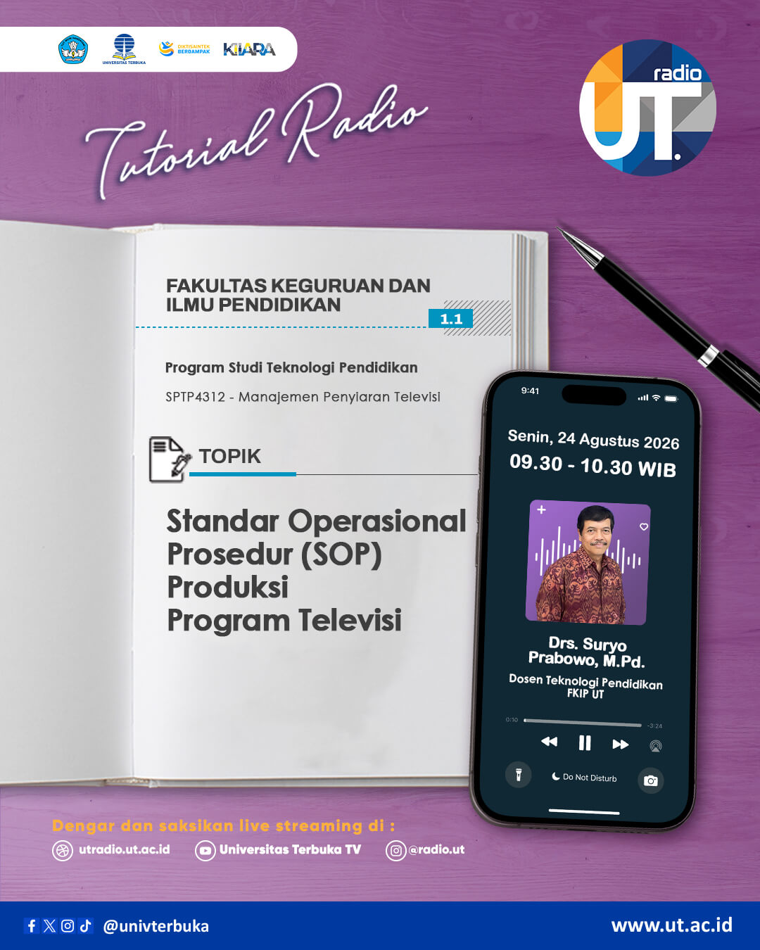 Standar Operasional Prosedur (SOP) Produksi Program Televisi