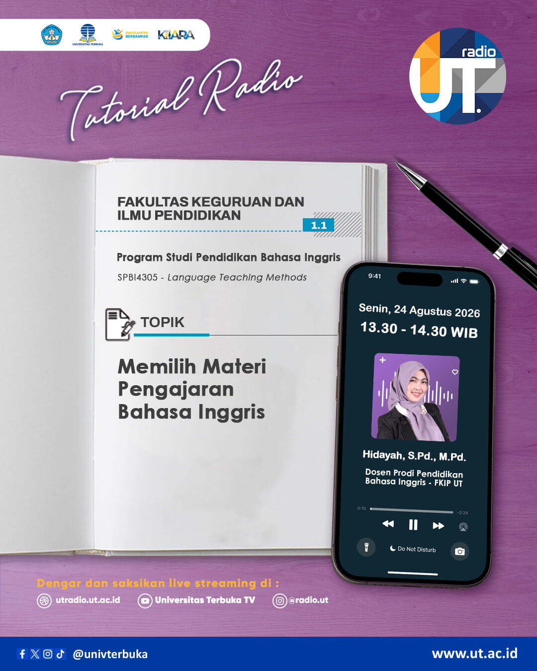 Memilih Materi Pengajaran Bahasa Inggris
