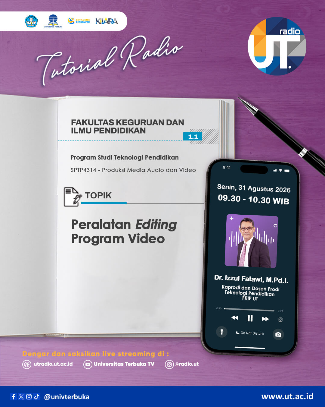 Peralatan Editing Program Video