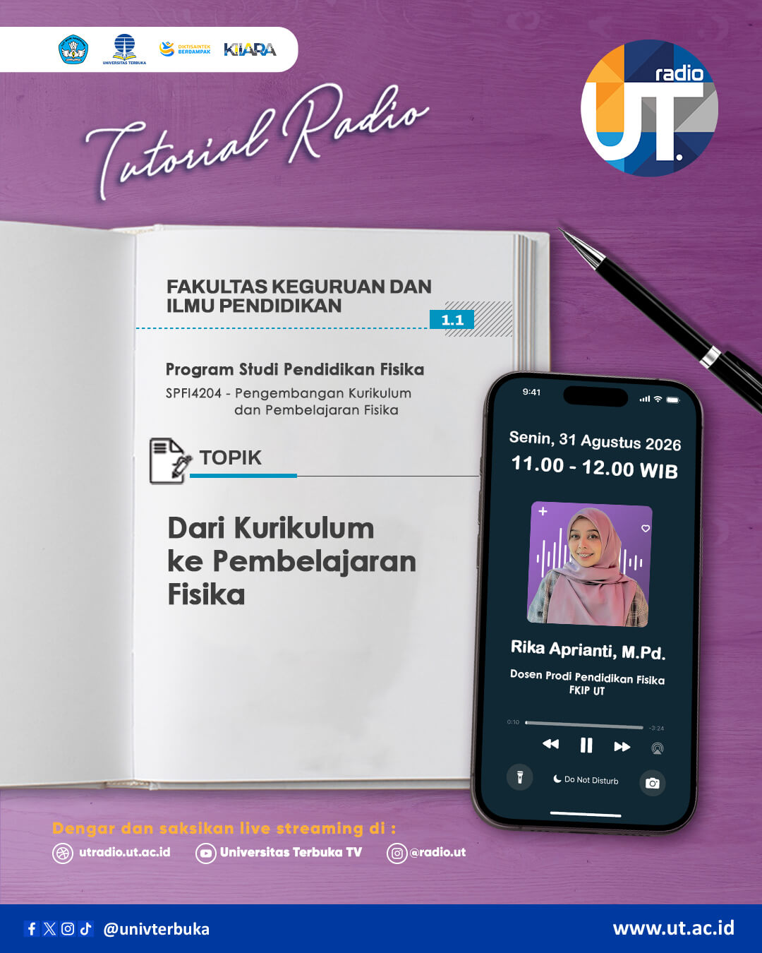 Dari Kurikulum ke Pembelajaran Fisika