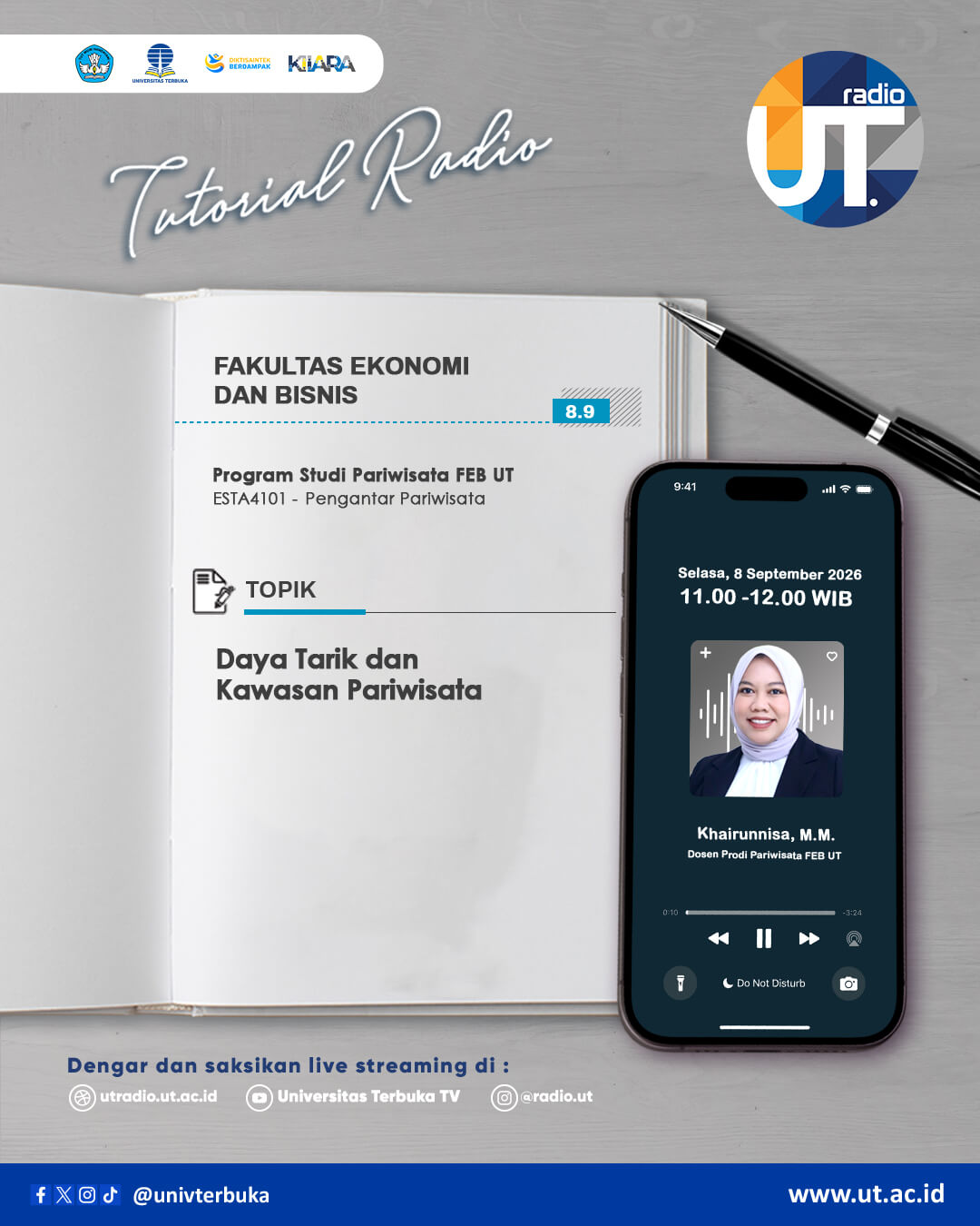 Daya Tarik dan Kawasan Pariwisata