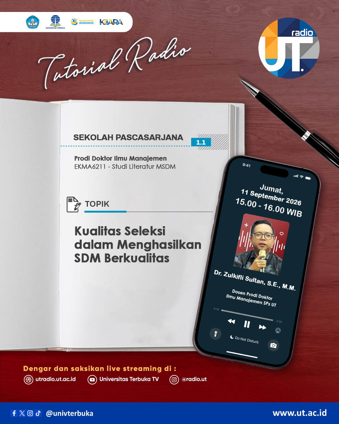 Kualitas Seleksi dalam menghasilkan SDM berkualitas
