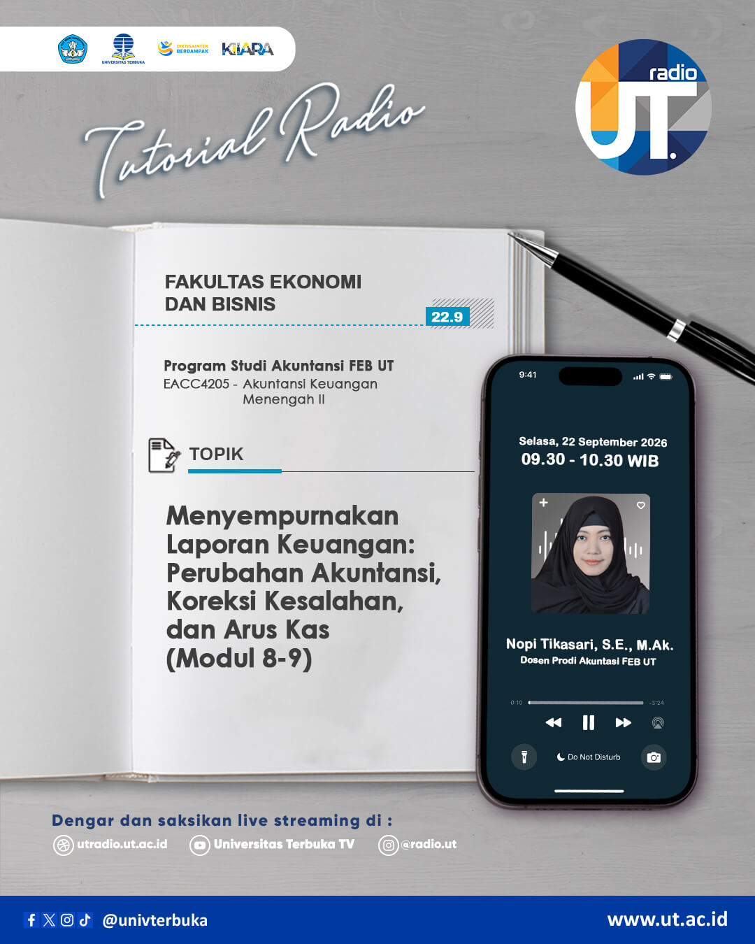 Menyempurnakan Laporan Keuangan: Perubahan Akuntansi, Koreksi Kesalahan, dan Arus Kas (Modul 8-9)