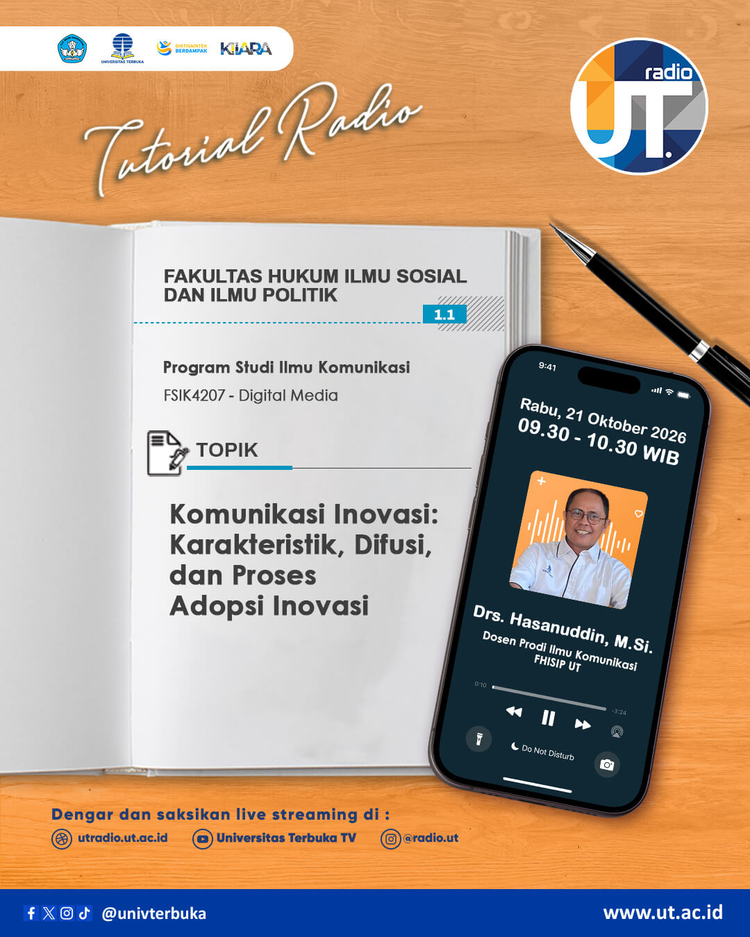 Komunikasi Inovasi: Karakteristik, Difusi, dan Proses Adopsi Inovasi