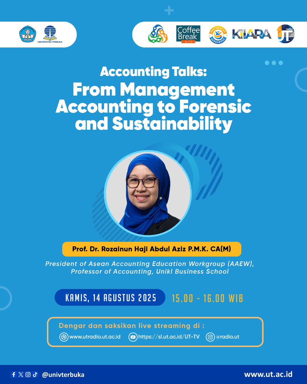 Accounting Talks - From Management Accounting to Forensic and Sustainability