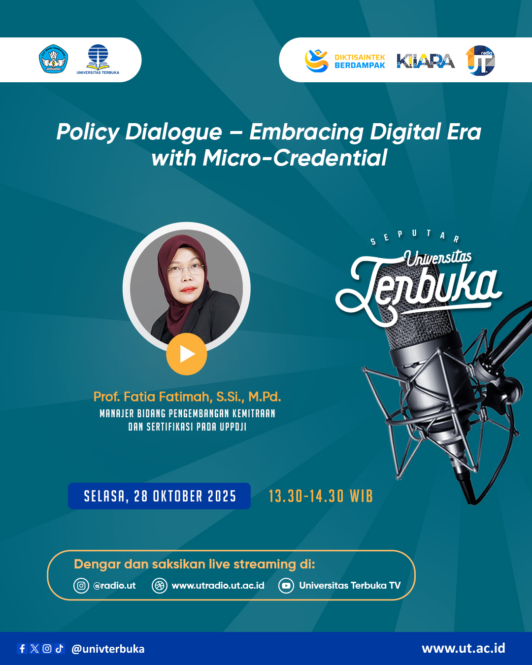 Policy Dialogue – Embracing Digital Era with Micro-Credential 
